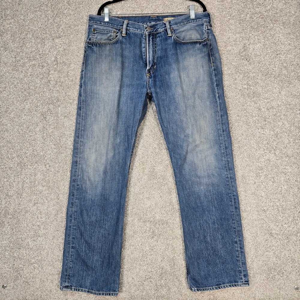 Polo Ralph Lauren Classic Fit 867 Jeans Mens 35x30 Blue 100% cotton